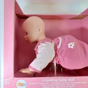 Circo Crawling Baby Doll - Pink